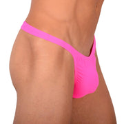 S SMU Mens Pink Thong Breathable Fabric Little Holes 33808 MX17