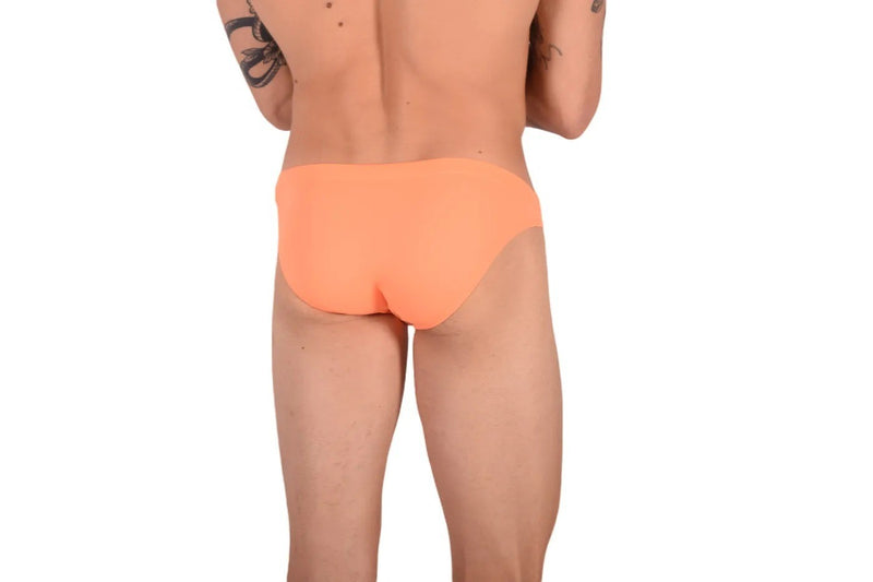 Swimwear SMU Detachable Shape Retention Swim Briefs Orange 33801 MX22
