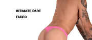 XS SMU Thong Pink Lace Design 9936 LT3