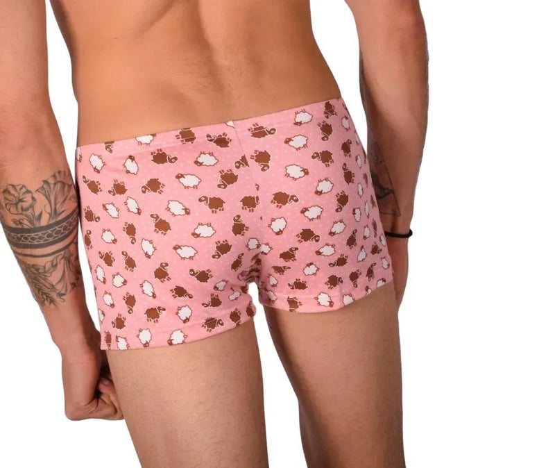 XS SMU Hipster Boxer Cute Little Sheep's Printed 43123 MX12