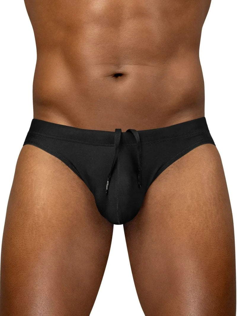 ErgoWear SW Bikini Swim Briefs X4D Swimwear in Nero Black 1831 78
