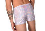 XS SMU Mens  Hipster Underwear Silver Sparks 43152 MX12