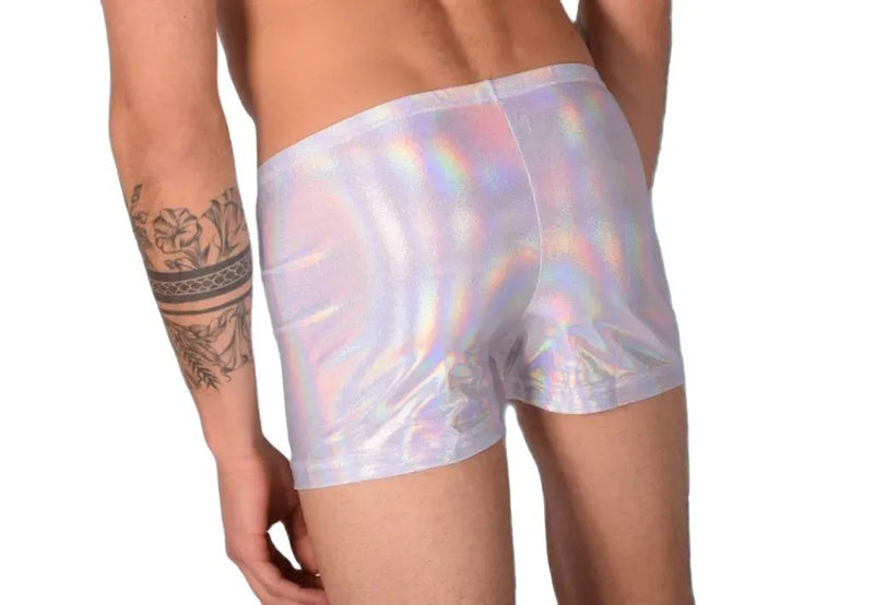XS SMU Mens  Hipster Underwear Silver Sparks 43152 MX12