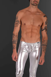 SMU Leggings Hot And Flashy Silver Legging 8231 MX22