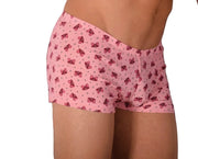 XS SMU Mens Hipster Underwear Pink Bows 43155 MX12