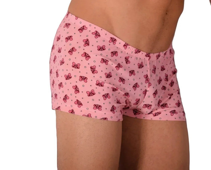 XS SMU Mens Hipster Underwear Pink Bows 43155 MX12