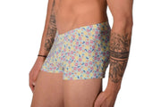 XS SMU Mens  Hipster Underwear Mint Print 43114 MX12