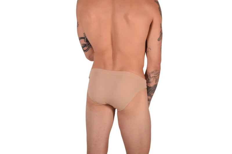 Swimwear SMU Detachable Shape Retention Swim Briefs Nude 33801 MX22