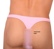 S SMU Mens Pink Thong Thin Fabric 33812 MX17