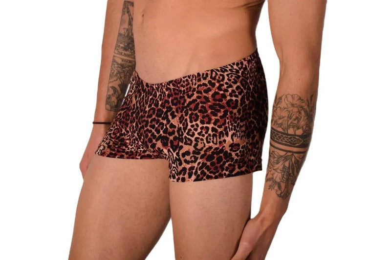 XS SMU Mens  Hipster Underwear Leopard 43124 MX12