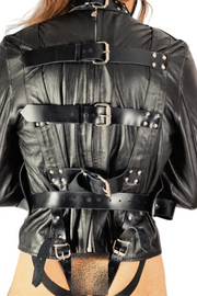 SMU Straight jacket High Quality Geniune Leather 200 16-1