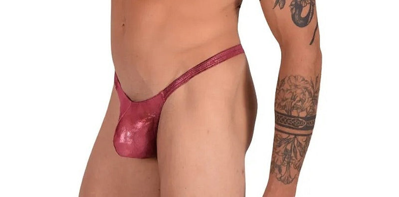 2XL SMU Thong Flash Burgundy Design 9941 LT3