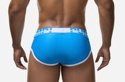 PUMP! Match Point Brief Micromesh Piping Cotton Cup Briefs 12092 34