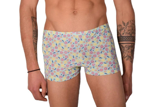 XS SMU Mens  Hipster Underwear Mint Print 43114 MX12