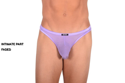 SMU Thong Sheer Purple 9906 LT1