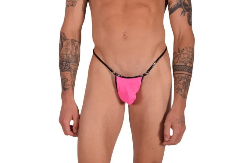 XL SMU String Thong Pink 9937 LT3