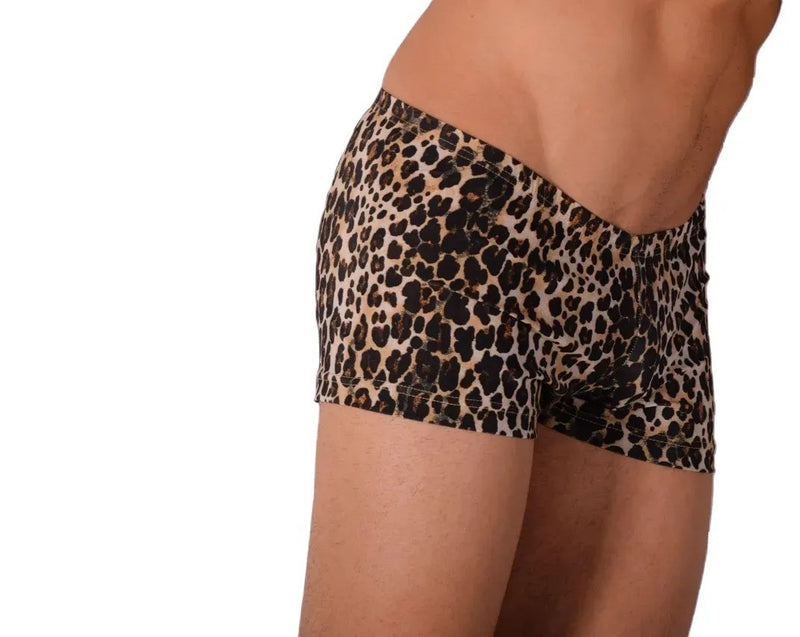 XS SMU Mens Hipster Leopard 43100 MX12