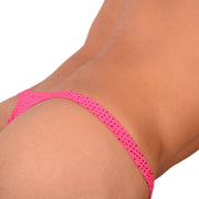 SMALL SMU Hot Pink-Party Thong 33834 MX17