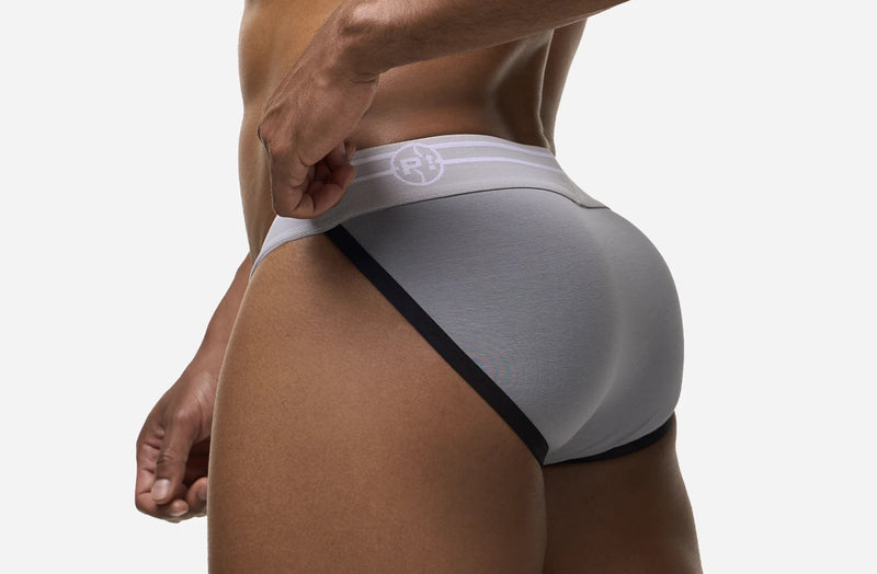 PUMP! Net Sidecut Brief Webbed-Mesh Cup Linned Briefs 12091 34