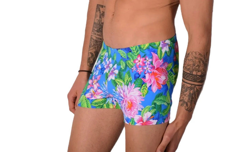 XS SMU Mens  Swim Hipster Underwear Flowers 43140 MX12