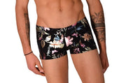 XS SMU Mens Hipster Flash Flower Mini Boxer 43121 MX12