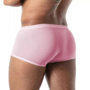 TOF PARIS Trunk Mon Amour Microfiber Low-Rise Boxer in Pink 56