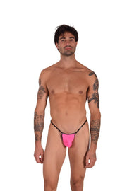 XL SMU String Thong Pink 9937 LT3