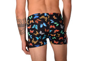 XS SMU Mens Swim Hipster Underwear Butterflies 43112 MX12