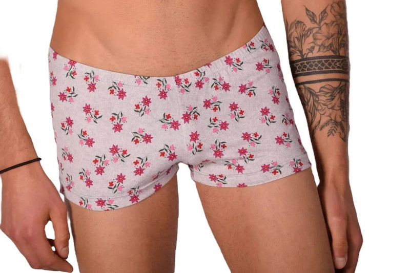 XS SMU Mens Hipster Soft Fabric Flowers 43134 MX12