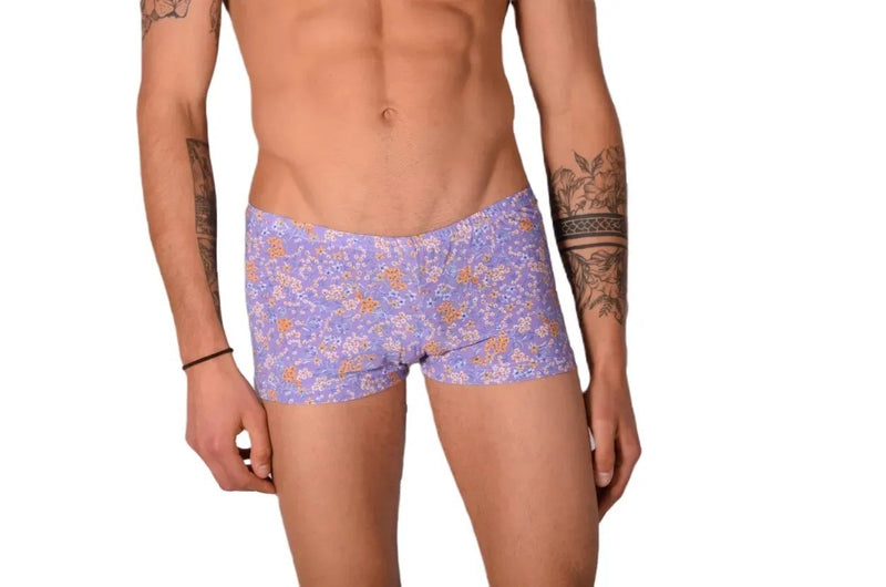 XS Mini-Boxer SMU Hipster Underwear Flowers 43138 MX12