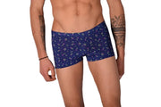 XS SMU Mens Hipster Underwear Tulips Navy 43113 MX12