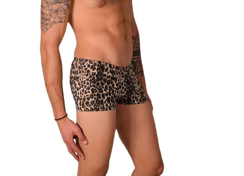 XS SMU Mens Hipster Leopard 43100 MX12