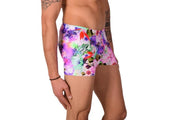 XS SMU Hipster Underwear Hot Flowers 43106 MX12