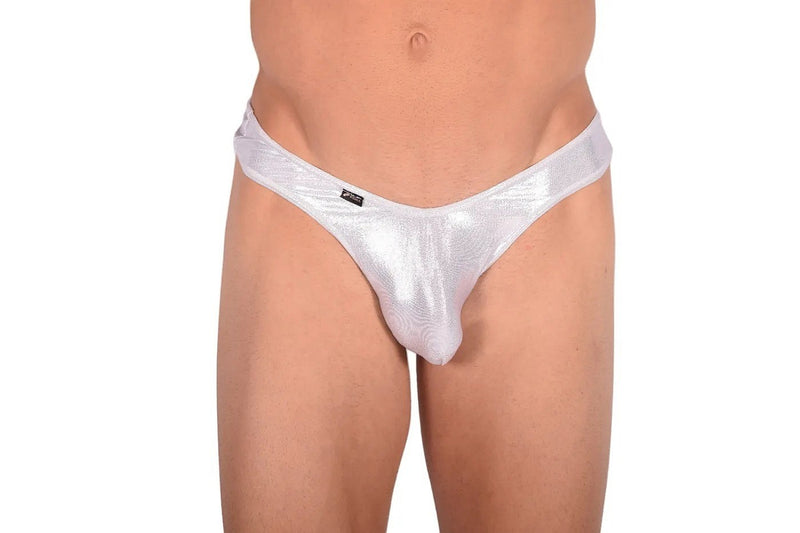 Large SMU Thong Wear and Swim Silver 9908 LT1