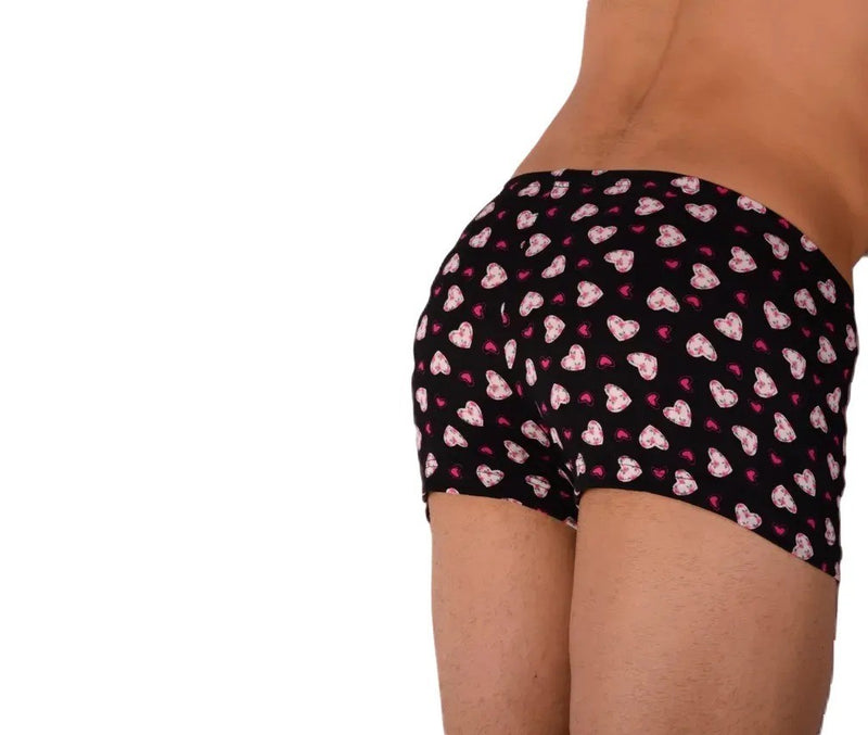 XS Mini Boxer SMU Hipster Flower Hearts 43120 MX12