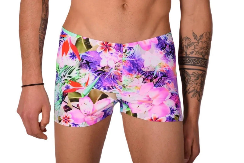 XS SMU Hipster Underwear Hot Flowers 43106 MX12
