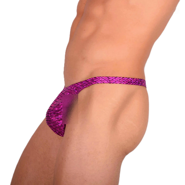 S SMU Sexy Disco Pink Party Thong 33725 MX15