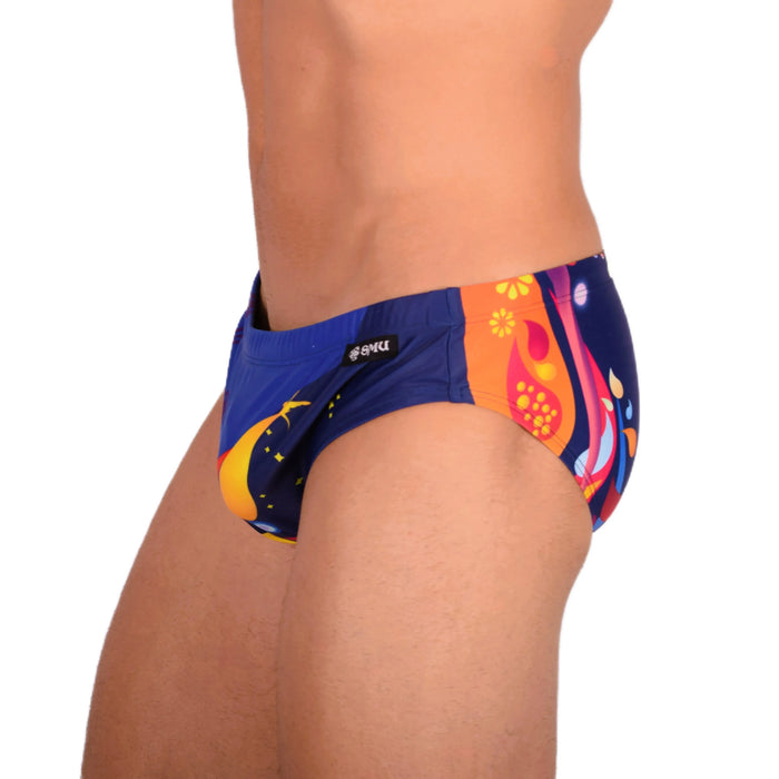 SMU Swim Brief Deep Blue 33661 MX15