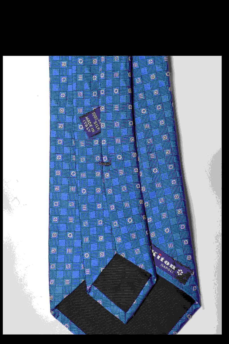 KITON Napoli Chic ART Men's neck Tie 100% Silk  58'' long K10