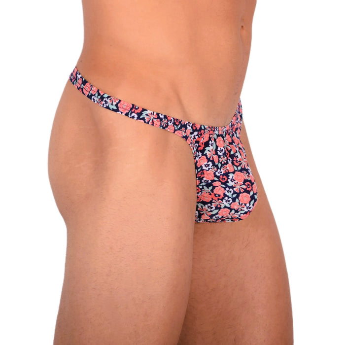 S SMU Sensual Floral Explosion Thong 33729 MX15