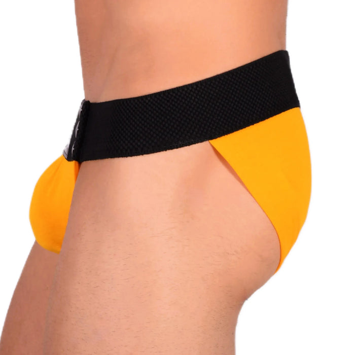 Fashion Modus Vivendi Brief Buddha Sumo Customisables Briefs Yellow 10512 23