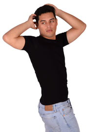 DOREANSE T-Shirt Classic Black Coton Shirts 2535 24