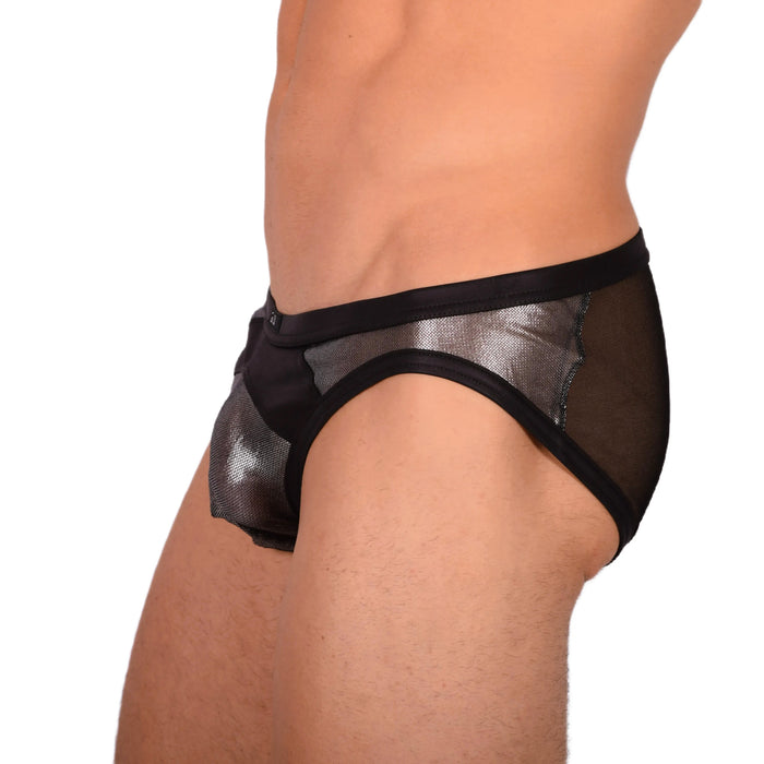 Medium Gregg Homme Silver Brief 33876 MX17