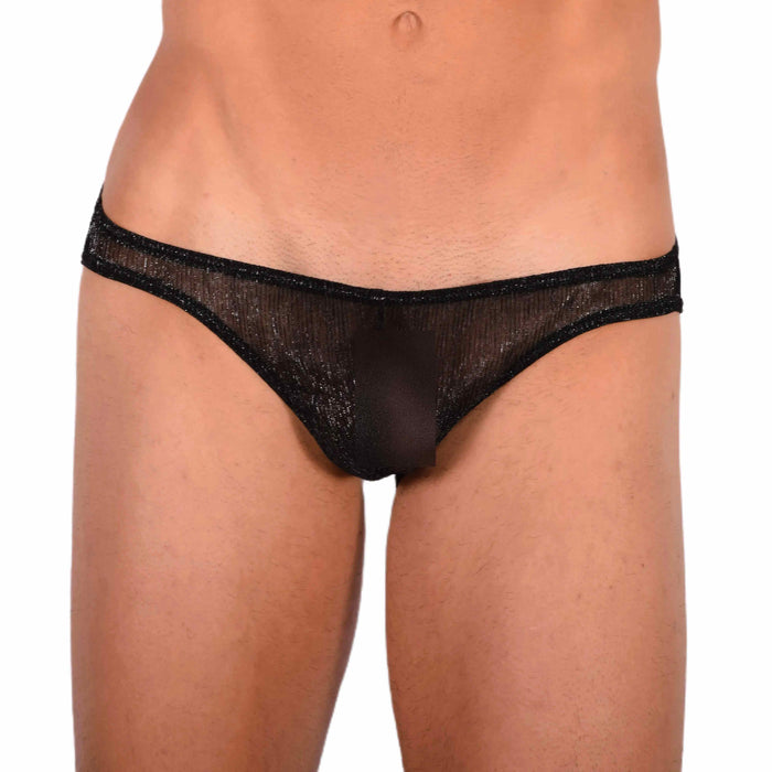 Doreanse Sheer Mini Briefs Mens Underwear Night Tease Black 1301 8