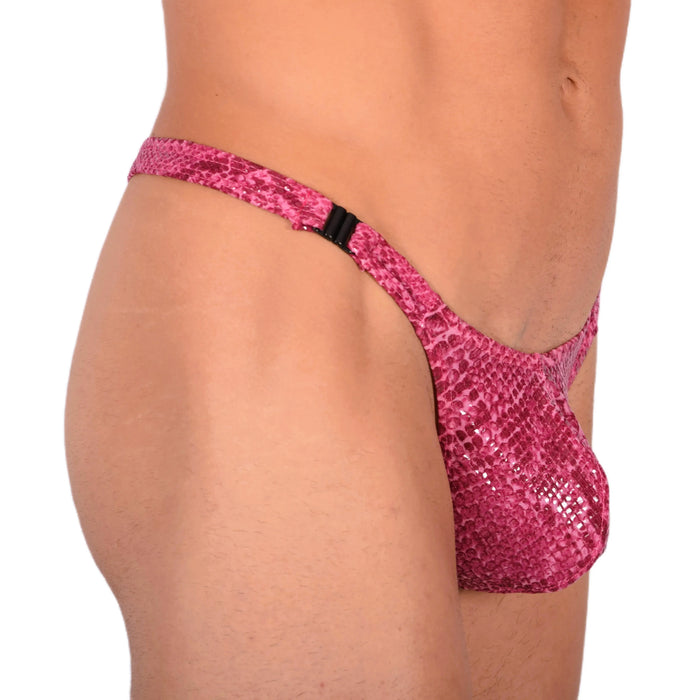 L/XL SMU Sexy Detachable Deep Purple Thong 33722 MX15