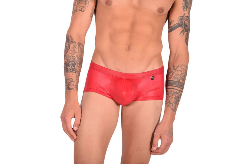 Gregg Homme Boxer Brief Boytoy Spandex Underwear Romantic Soft Red 95005 165