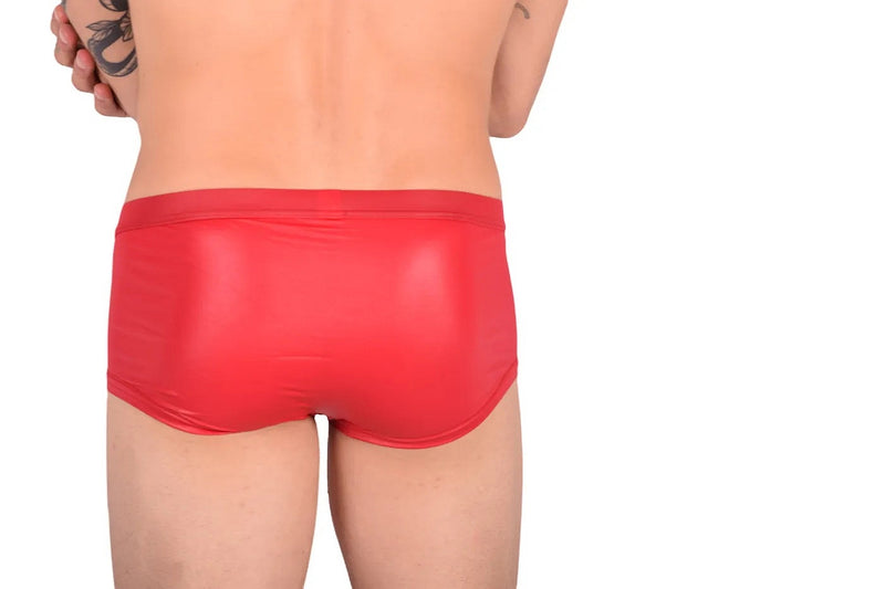 Gregg Homme Boxer Brief Boytoy Spandex Underwear Romantic Soft Red 95005 165