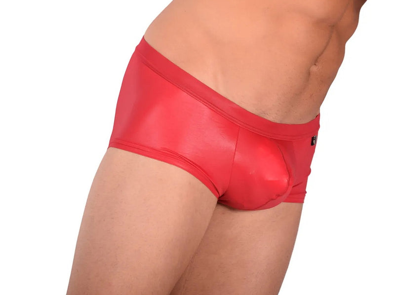 Gregg Homme Boxer Brief Boytoy Spandex Underwear Romantic Soft Red 95005 165