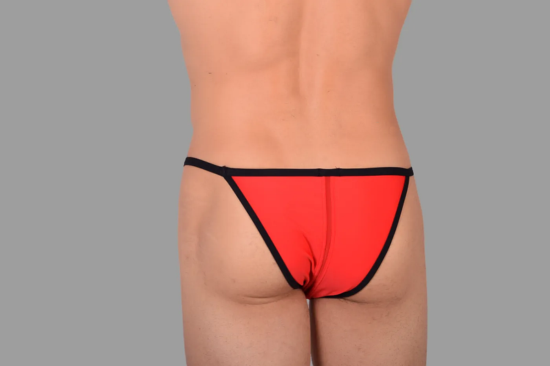 XL Mate  item Brazilian Tanning bikini RED 32-34 Waist 3