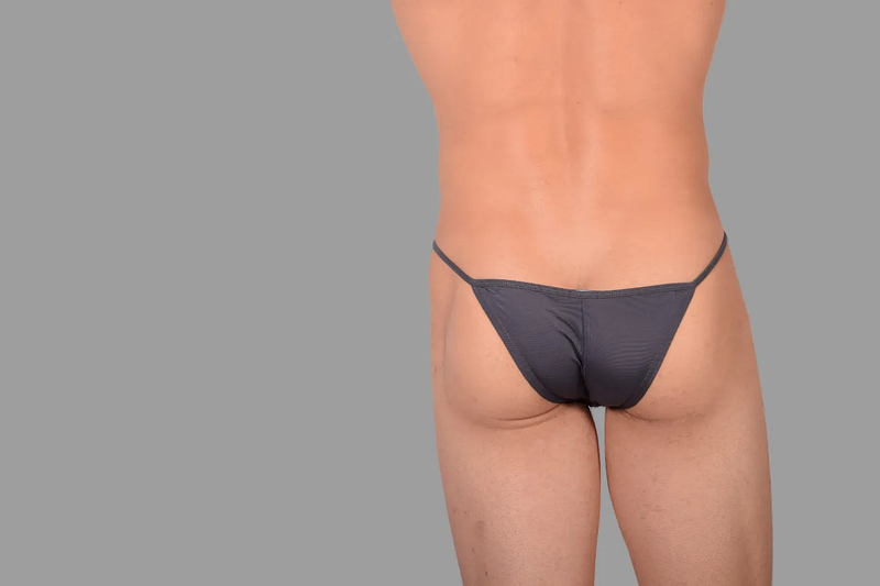 Xl Mate Tanning Brazilian style Micro Bikini grey  34/36'' 3